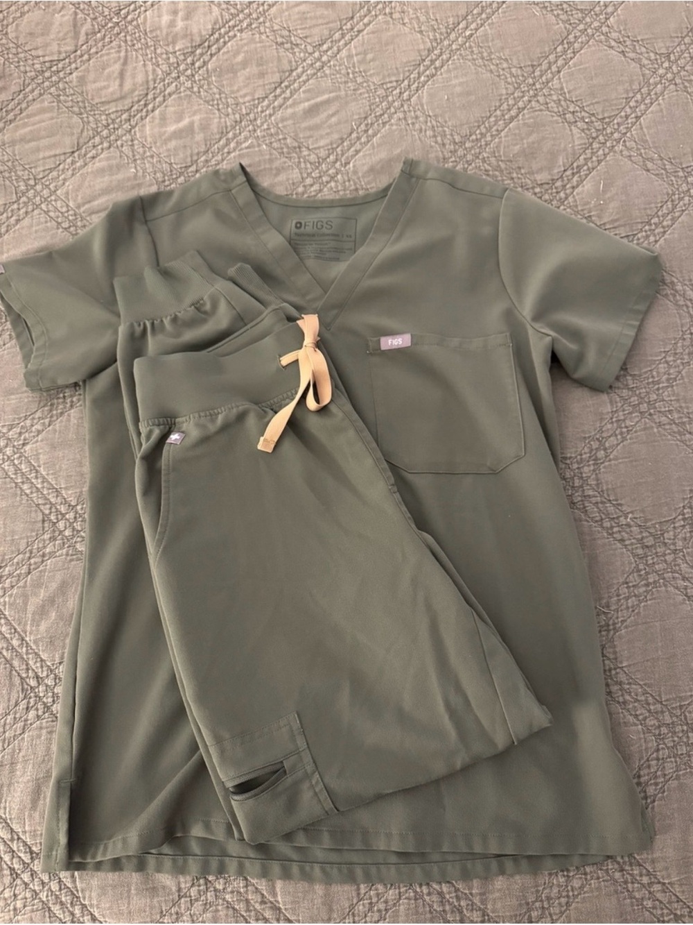 FIGS Olive Green Set